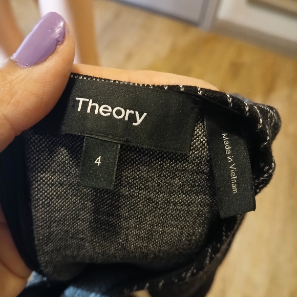 Theory Rijik SS_Structured Knit Dress - Picture 11 of 12